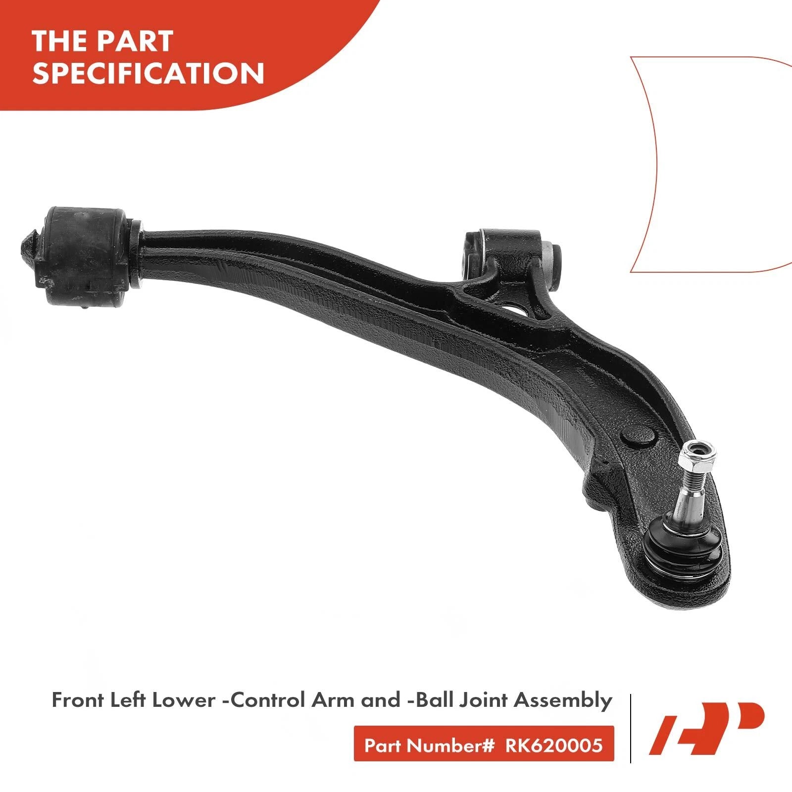 6x Front Lower Control Arm Tie Rod for Dodge Grand Caravan (2008-2020)