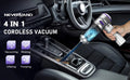 Cordless Handheld Vacuum Cleaner for Car Auto Home (100W, 3 Speed)