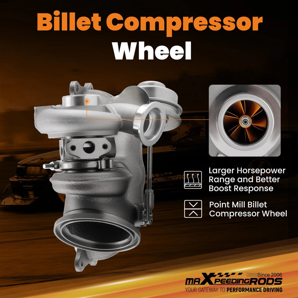 Billet Right Side Turbo for BMW 135i 335i 335xi 3.0L N54 (2007–2015)