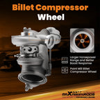 Billet Right Side Turbo for BMW 135i 335i 335xi 3.0L N54 (2007–2015)