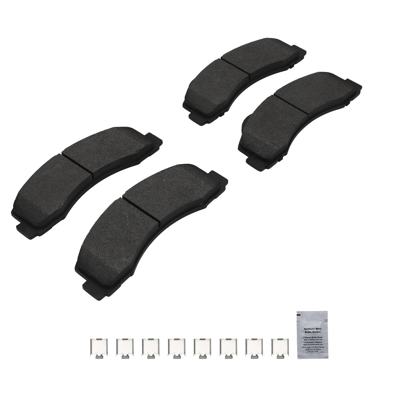 Front Brake Pads Kit for Ford Expedition F-150 (2010–2021) D1414 P1414