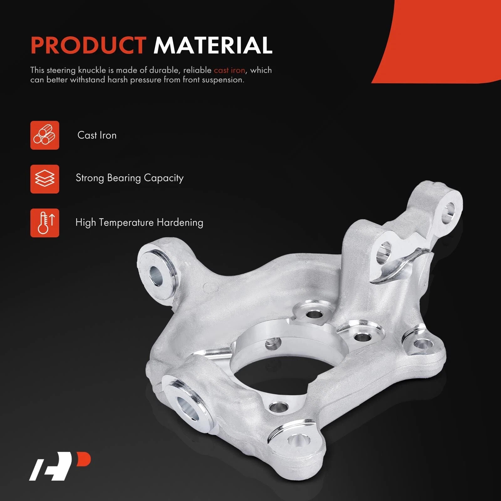 Front Left Steering Knuckle for Toyota Highlander (2020–2023)