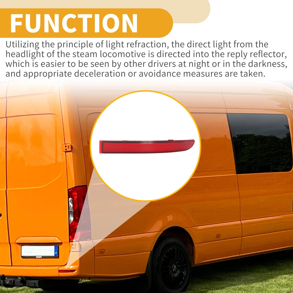 Rear Right Bumper Reflector No.A9108204900 for Mercedes Sprinter 1500 (2019–2022)
