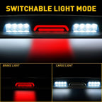 Set of 2 LED Third Brake Cargo Lamps for 1999–2007 Chevy Silverado/GMC Sierra
