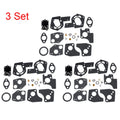 3X Carburetor Rebuild Kit for B&S 3-5HP Engine (495606, 494624, 80200, 81200)