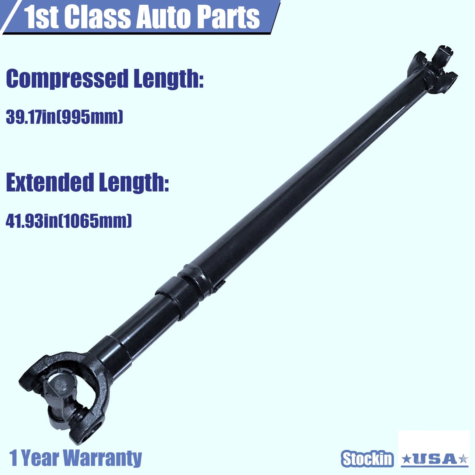 Front Drive Shaft Assembly for Ford F-150 F-250 Bronco (1990–1996)