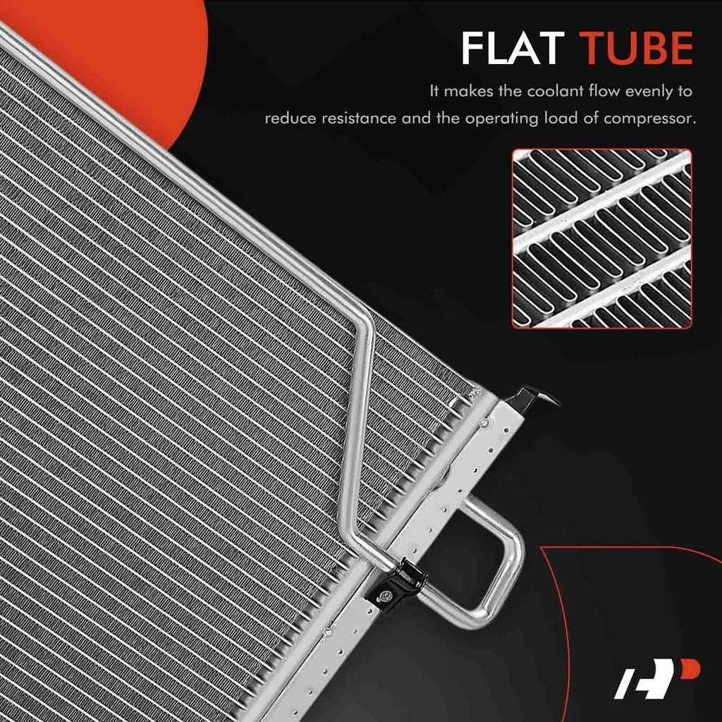 A/C Condenser with Bracket for Buick Century Olds Cutlass Ciera (1995–1996)