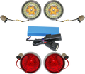 Full Bullet Turn Signal Conversion Kit for Custom Dynamics (Chrome)