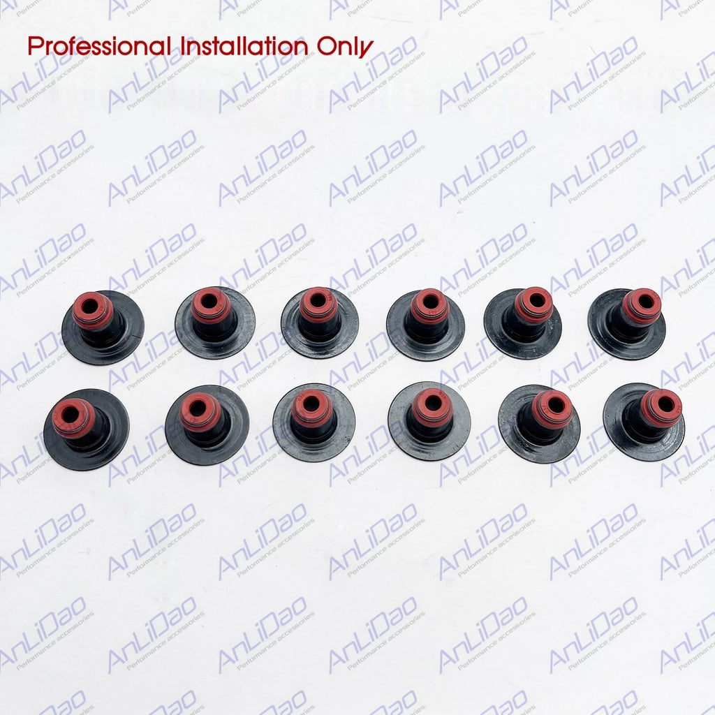 12Pcs Valve Stem Seals for SeaDoo 4TEC GTX RXP WAKE (420630200, 46-112-72, 010-050)