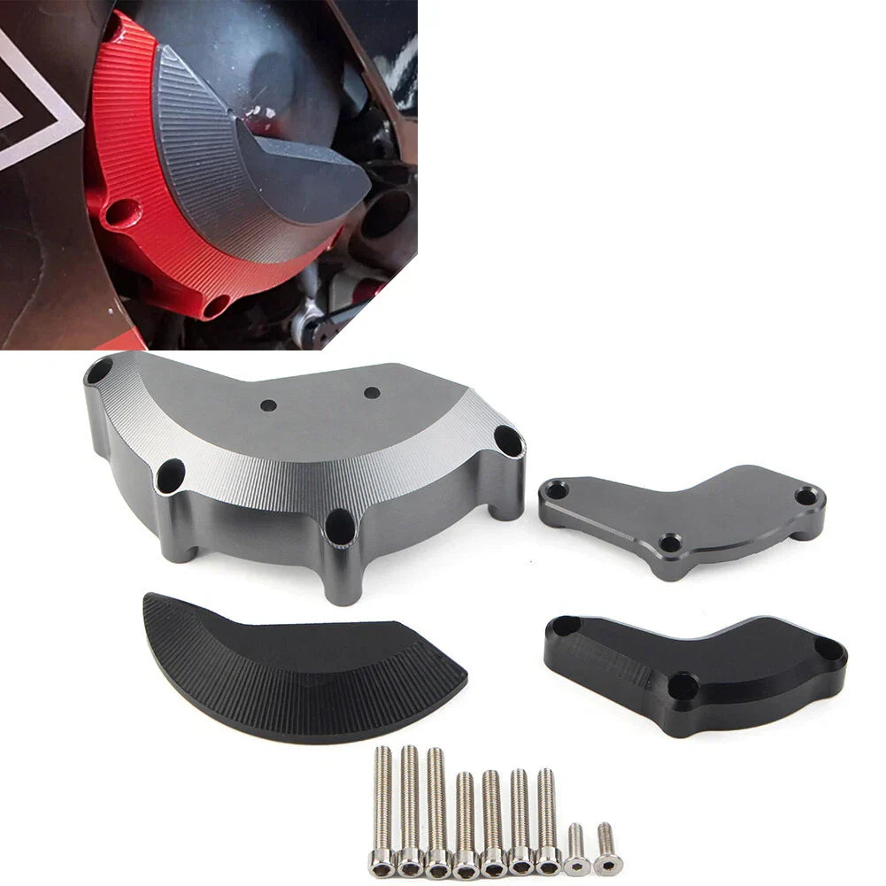 Aluminum Engine Case Slider Protector Covers for YAMAHA R6 (2008-2017)