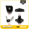 Set of 4 Engine Motor Mounts for Dodge Journey V6 3.6L