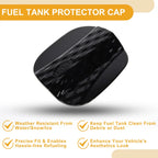 Fuel Tank Door Cap for Hyundai Sonata (2024–2025) Black Filler Flap Cover