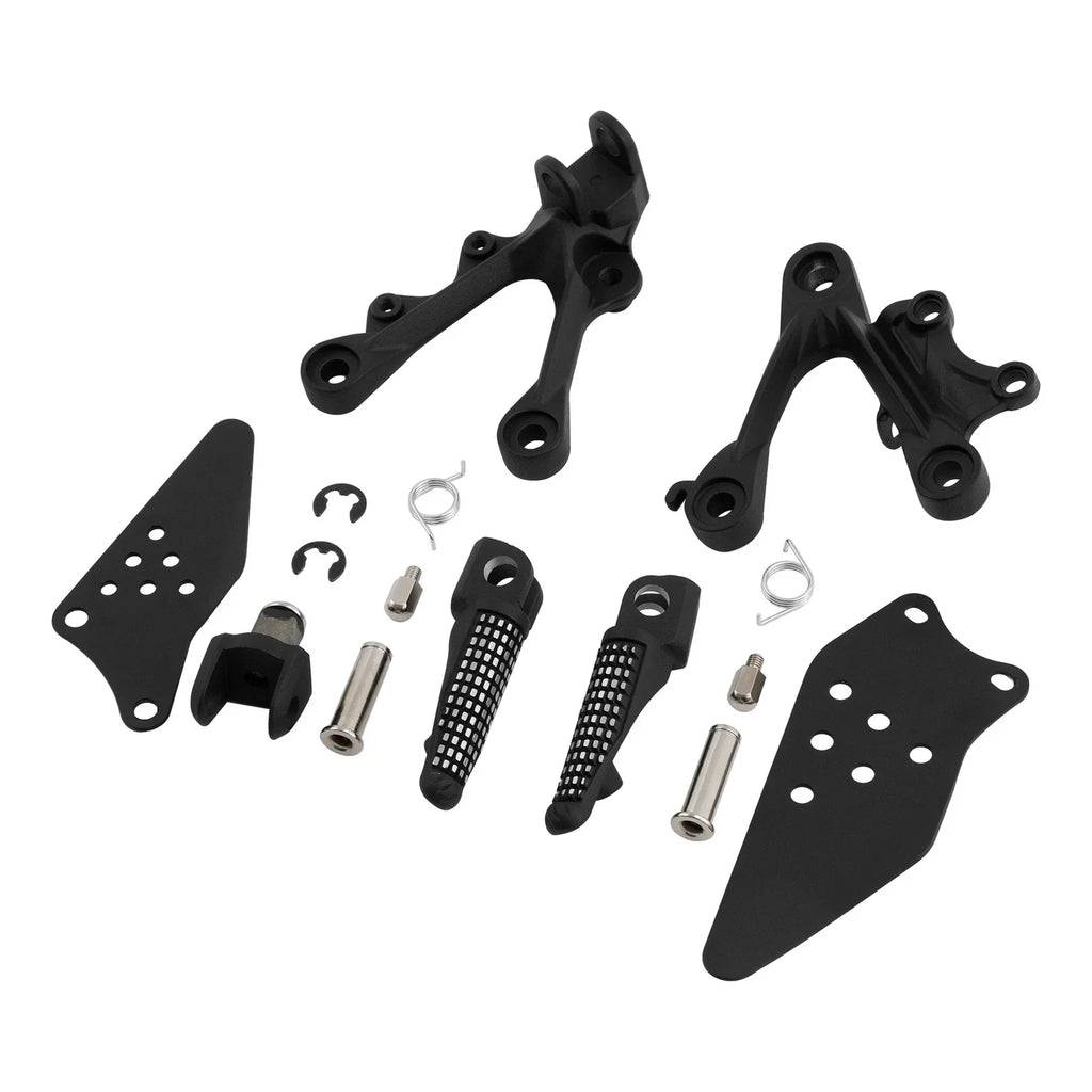 Front Footpegs Peg Footrest Bracket for Kawasaki Ninja ZX6R (2009 - 2018)