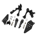 Front Footpegs Peg Footrest Bracket for Kawasaki Ninja ZX6R (2009 - 2018)