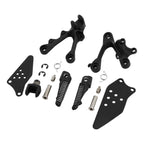Front Footpegs Peg Footrest Bracket for Kawasaki Ninja ZX6R (2009 - 2018)