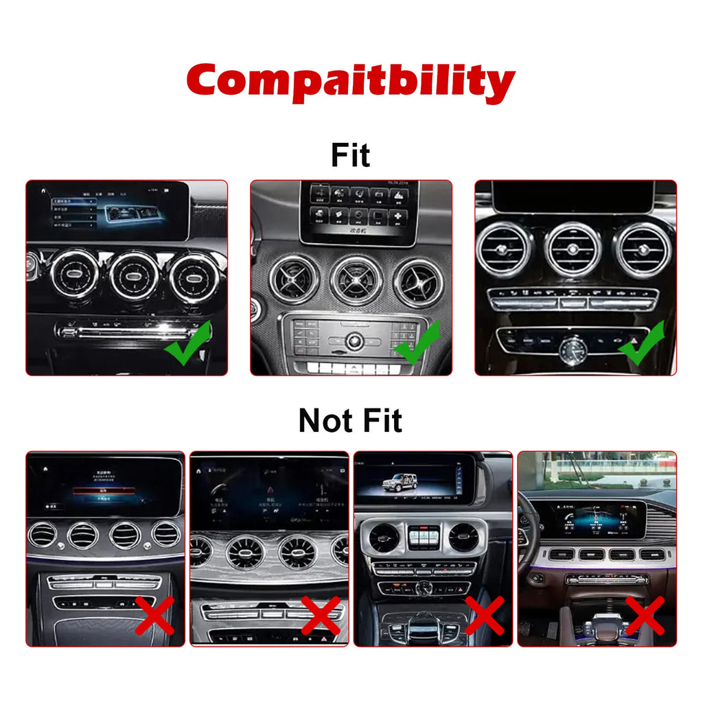 Engine Start Button Cover for Mercedes-Benz CLA GLA A B Class (2013-2024)