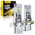 2X H13 9008 LED Headlight Bulbs Kit 33000LM 6500K for Vehicles