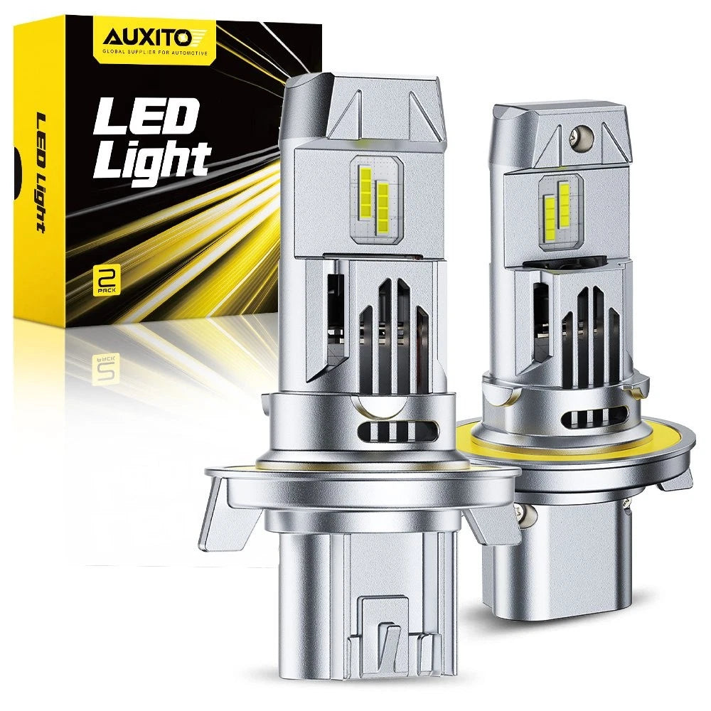 2X H13 9008 LED Headlight Bulbs Kit 33000LM 6500K for Vehicles