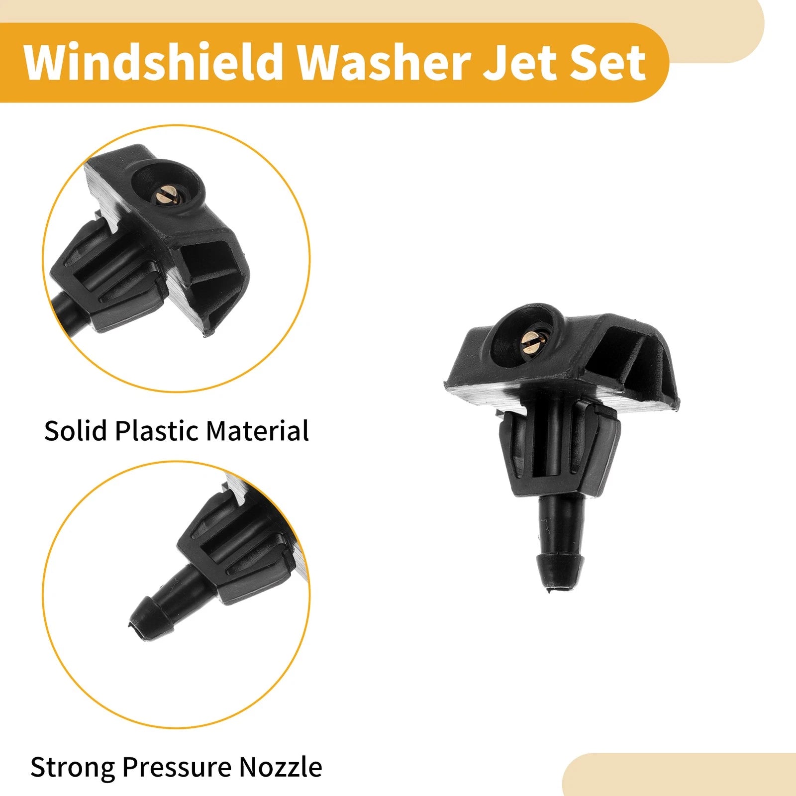Windshield Washer Nozzle Kit for Nissan Juke (2011–2017) No. 8532126020