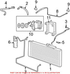 A/C Accumulator for Dodge Ram 3500 (2002–2010) 55057016AA