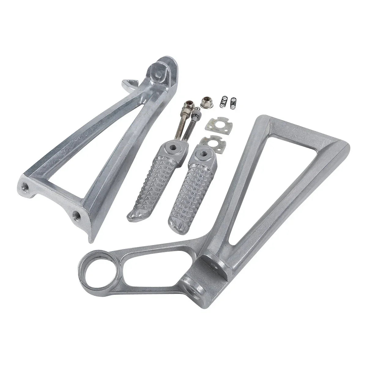 Passenger Footrests Pegs Bracket Set for Yamaha YZF R6 (2003-2009)
