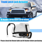 Rear Tailgate Latch Actuator for Toyota (69110-0C041)