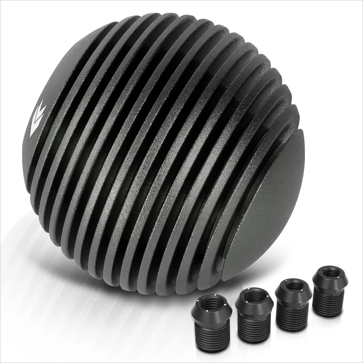 NRG SK-703GM Aluminum 50mm Heatsink Ball Shift Knob for Universal (2010–2023)