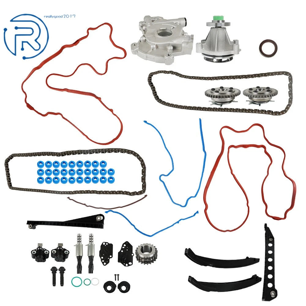 Timing Chain Kit with VVT Gears & Solenoid for Ford F150 250 350