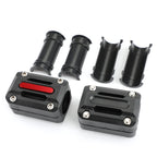 2X Motorcycle Frame Protectors for (22/25/28mm)
