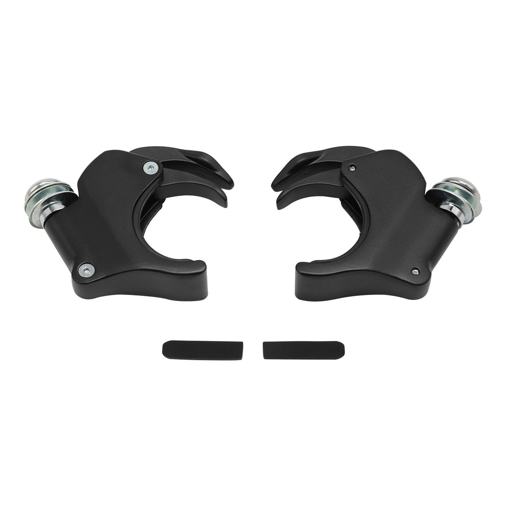 49mm Windshield Clamps for Harley Dyna Fat Street Bob FXDB FXDF VRSCB (2006–2017)
