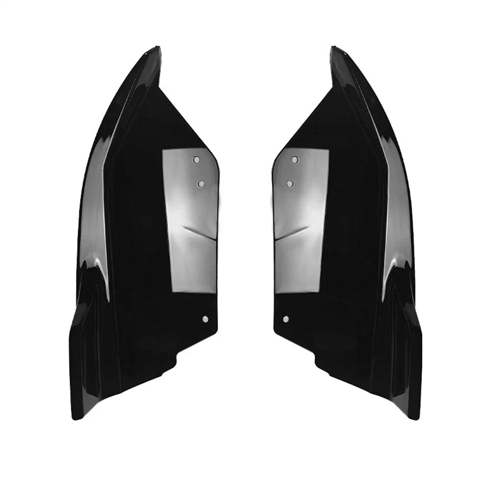 Glossy Black Back Rear Side Skirt Splitter for BMW X1 U11 (2023)