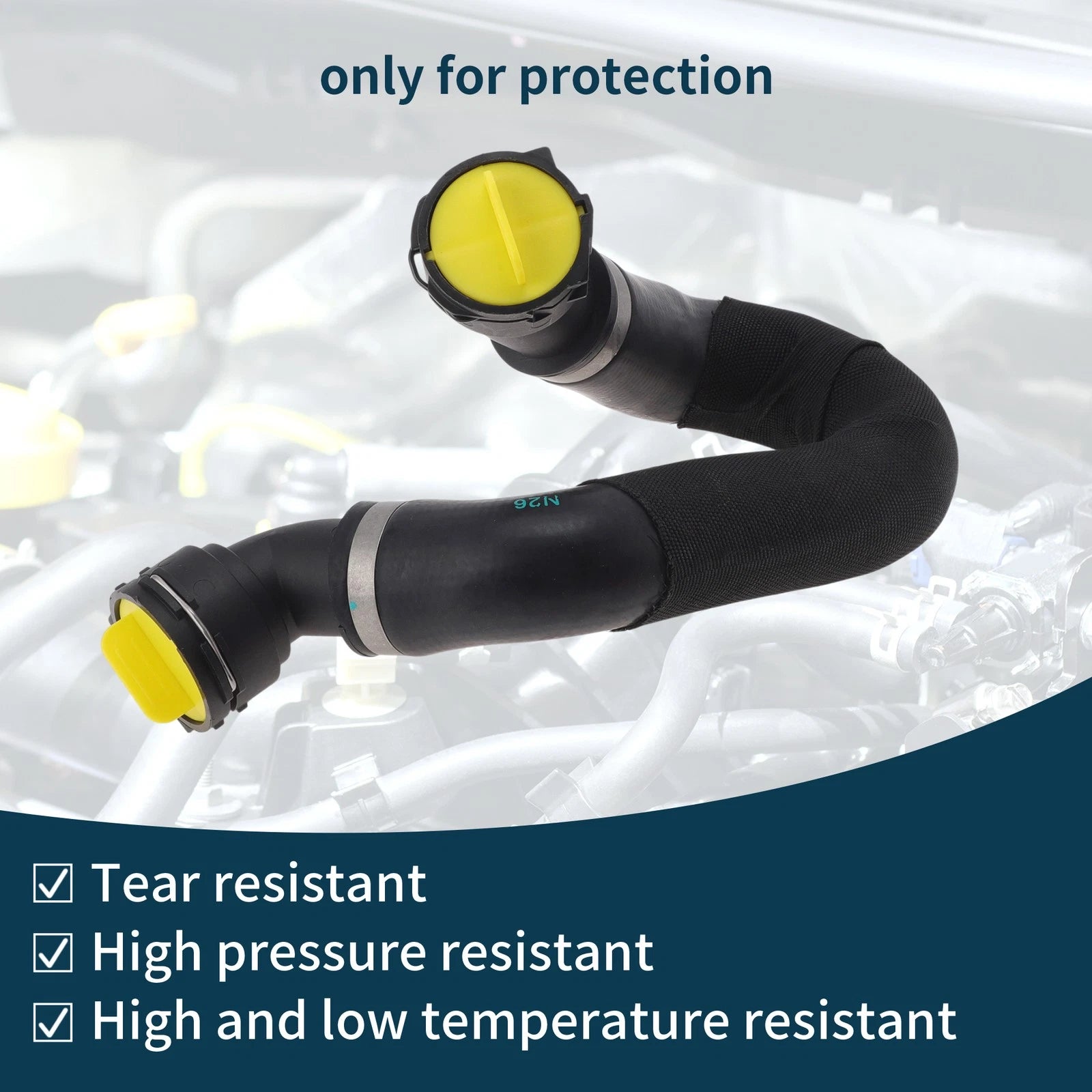 Radiator Hose No.4M0122101L for Audi Q7 3.0L (2016–2021)