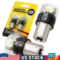2X LED Backup Reverse Bulbs for AUXITO Ba15s 1156 7506 (6500K Pure White)