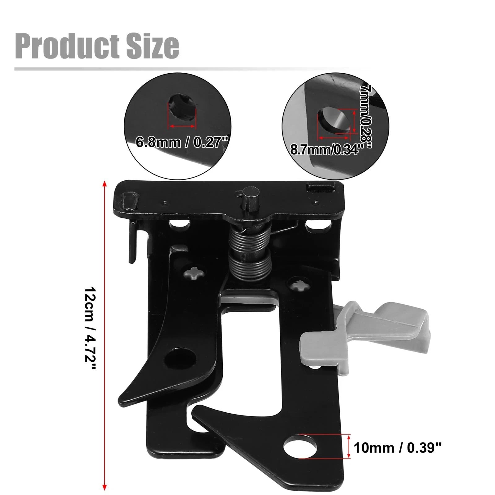 Hood Lock Latch for Mercedes-Benz C300 CLS400 C63 AMG S (2015–2017) 2188800064