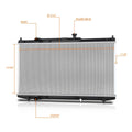 Aluminum Radiator for Honda Accord 2.0L Hybrid (2014–2015) DPI-13418
