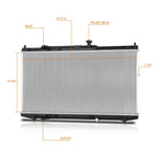 Aluminum Radiator for Honda Accord 2.0L Hybrid (2014–2015) DPI-13418