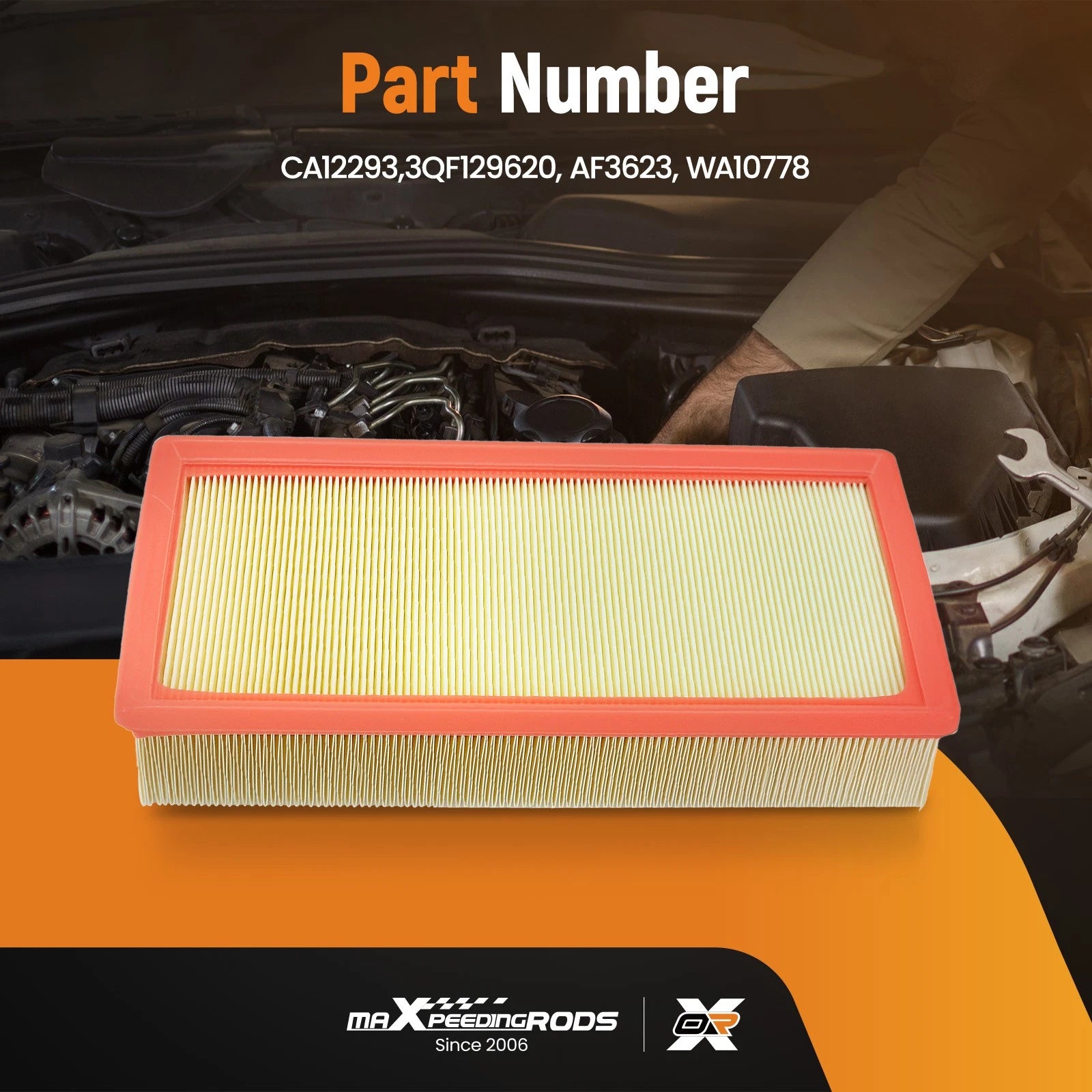 Engine Air Filter for VW Atlas Cross Sport (2020-2023)