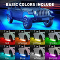 RGB LED Underbody Light Kit for Car Underglow Strip (Universal)