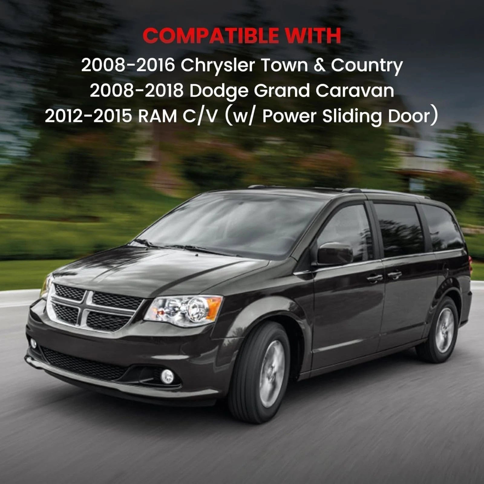 Rear Sliding Door Lock Actuator for Dodge Grand Caravan (2011–2019)