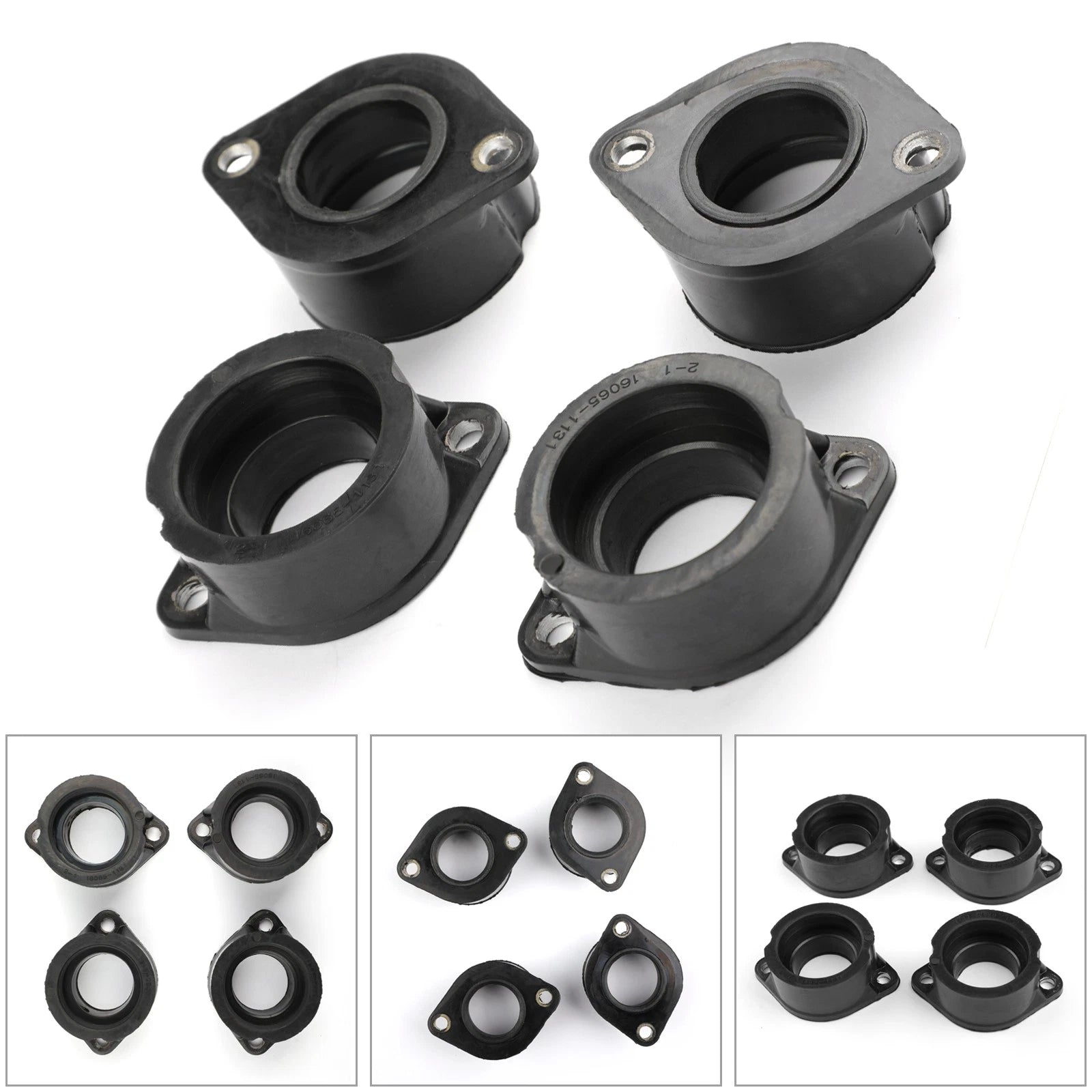 Carburetor Holder Intake Manifold Boot for Kawasaki KZ1000 KZ1100 ZN1100 (1976–1983)