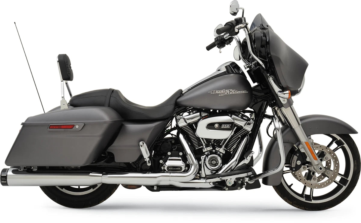 4.5" Slip-On Mufflers for Harley Touring (Chrome, HP-Plus)