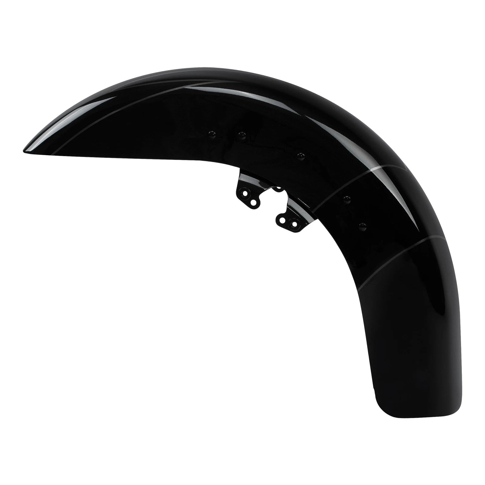 Front Fender for Harley Street Road Glide (2014–2024) Dark Slate Candy/Arctic Black