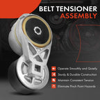 Belt Tensioner with Pulley for Ford F-650 F-750 (2011–2013, 2015)