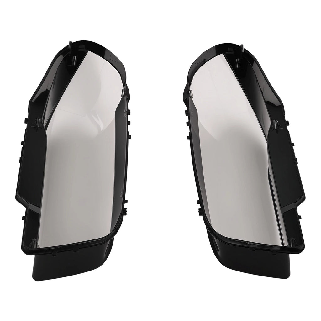 Set of 2 Clear Lens Headlight Covers for BMW E83 X3 (2004–2010)