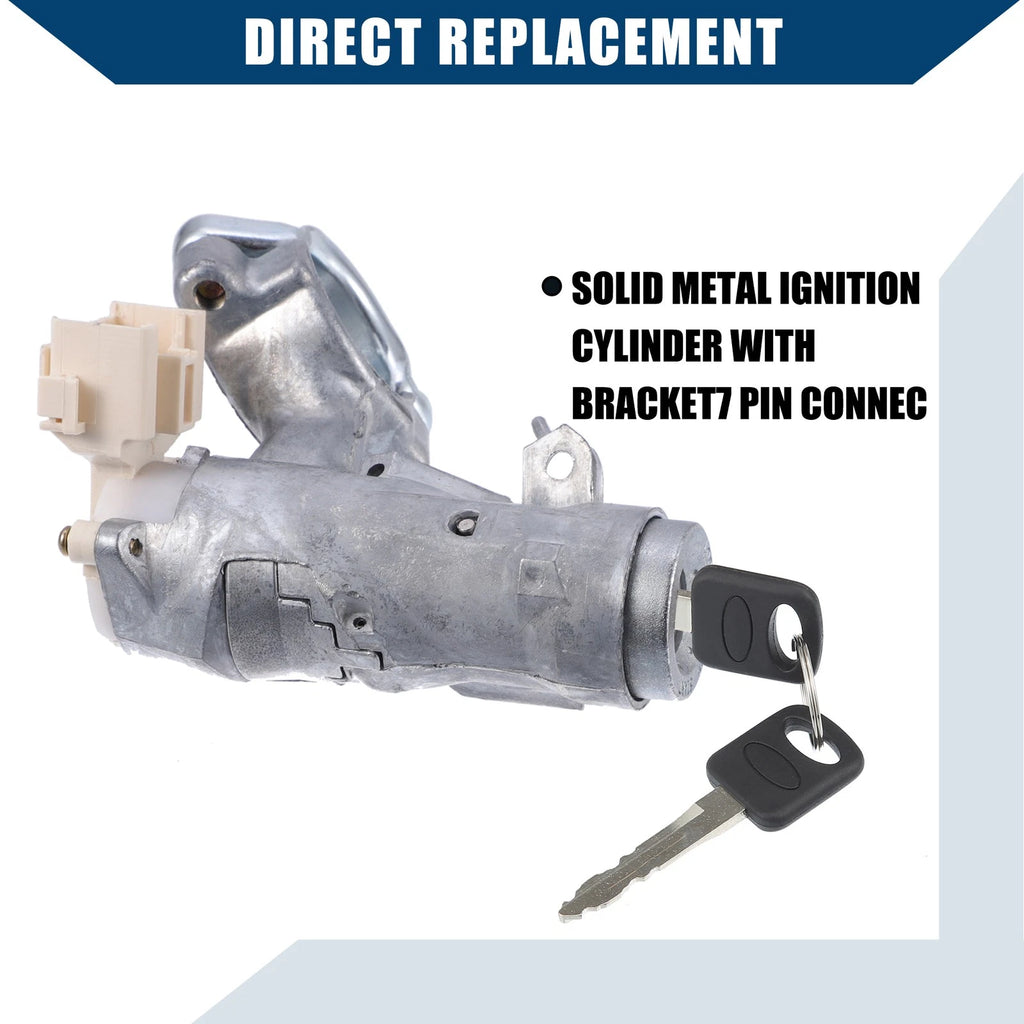 Ignition Switch Lock Cylinder w/ Keys for Toyota Corolla RAV4 (2000–2006)