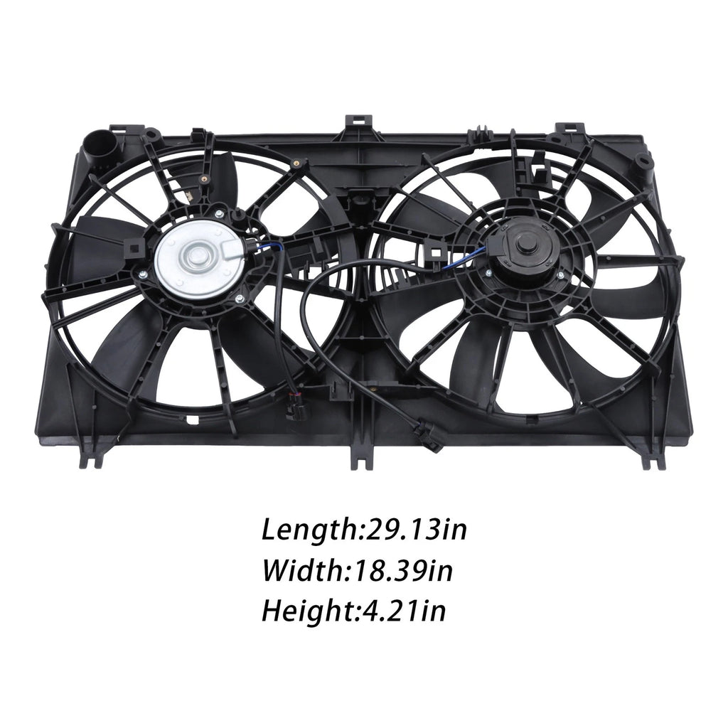 Dual Radiator Cooling Fan Assembly for Lexus IS250 (2014–2015)