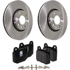 Rear Brake Disc Rotors and Pads Kit for Mitsubishi Lancer (2003–2006)