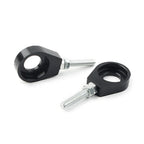 15mm Chain Adjuster Tensioner Block for Dirt Bike Quad ATV CRF50 SSR Black 2x