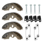 Front Brake Shoes Springs Pins for Honda Recon 250 TRX250 (2002–2004)