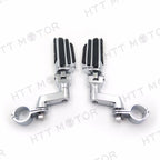 Flame Foot Peg Clamps 1.25" for Harley Sportster 883 1340 (1986–2023)